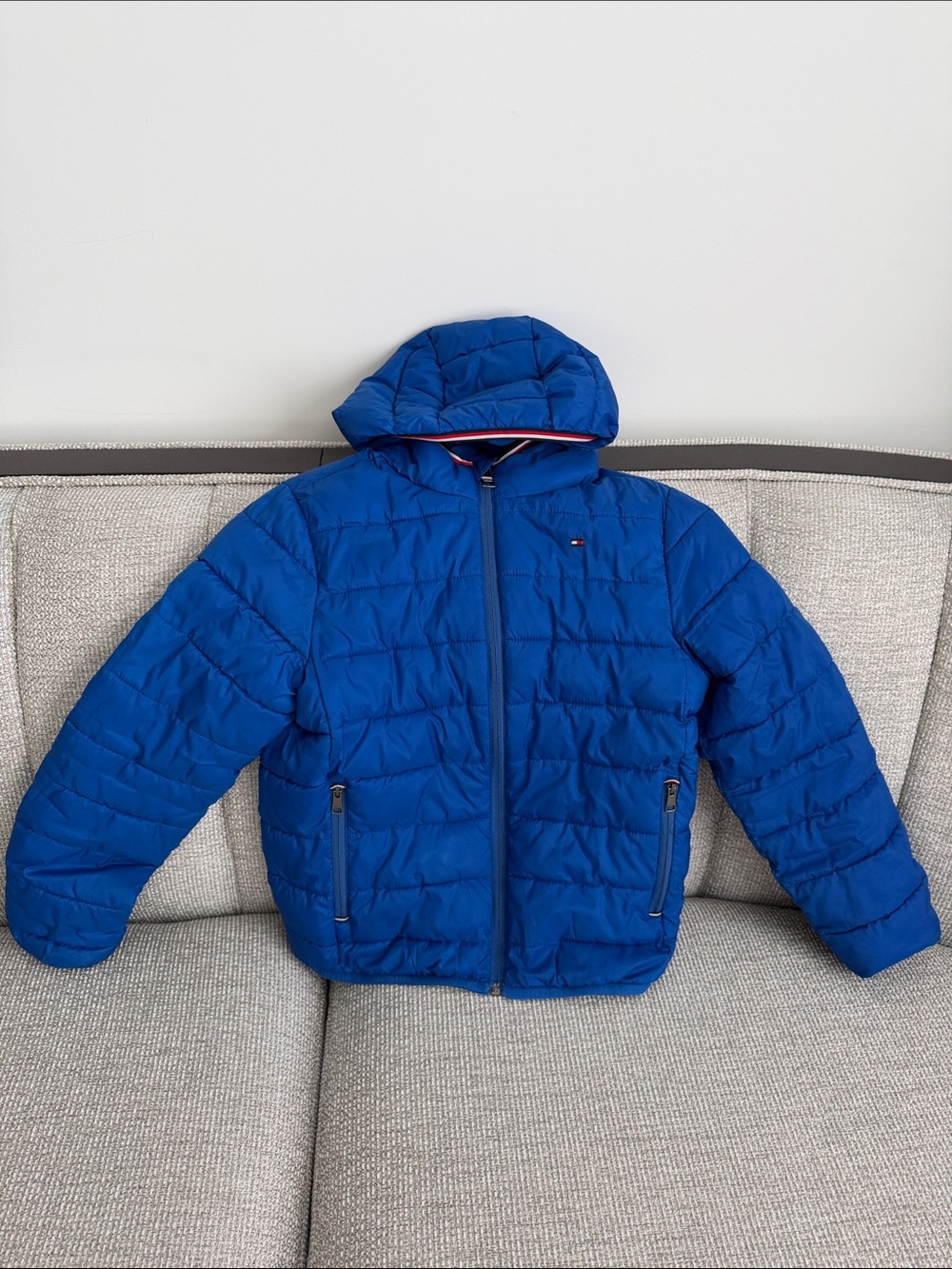 Tommy Hilfiger Bright Blue jacket medium size.